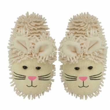 Konijnen pantoffels voor dames