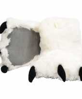 Dierenpoot pantoffels ijsbeer voor dames