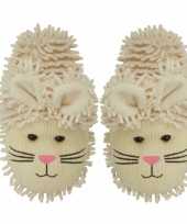 Konijnen pantoffels voor dames